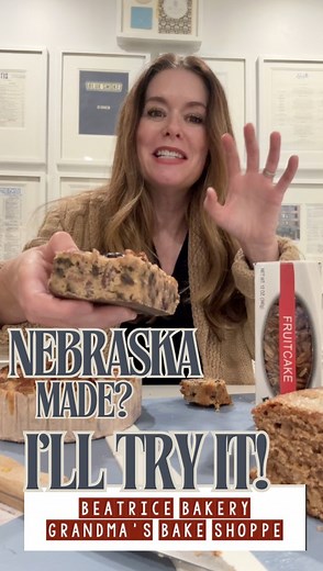 Nebraska Made? I'll Try it! with Beatrice Bakery Co. I never knew fruit cake could be so delicious! Visit Beatrice Bakery Co's Facebook page by tapping on the name for details on how to order and to stay connected by 'following' their page! | Colleen Williams presents