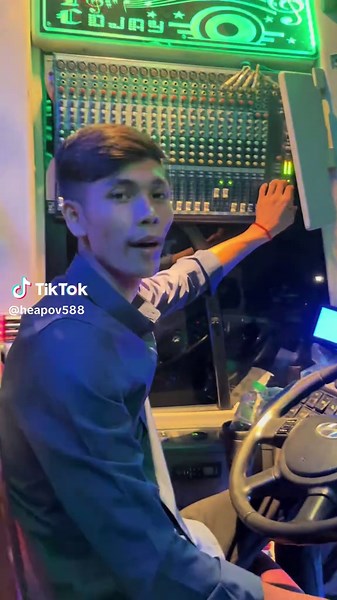 Inside a Luxurious Bus with Vibrant Atmosphere