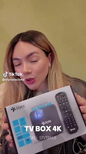 Convierte tu TV en Smart con Stylos Tech TV Box