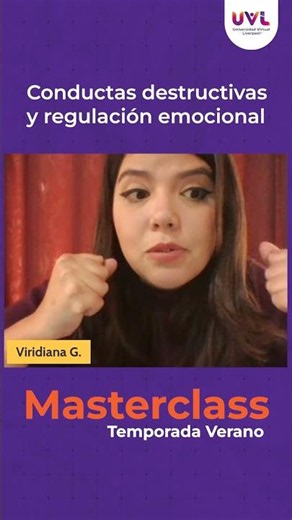 Conductas destructivas y regulación emocional.