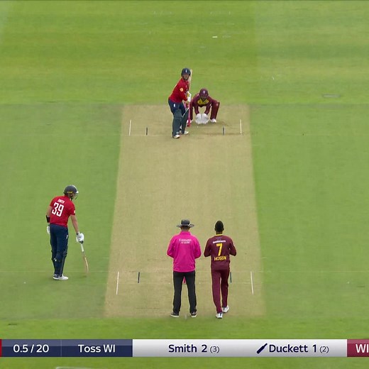 From outside leg, over cover 😅 That's some reverse sweep 👌 | England Cricket