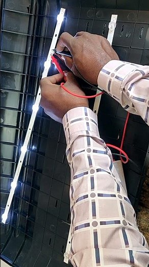 LED TV backlight checking tester #ledpanelrepair #ledtv #electrical