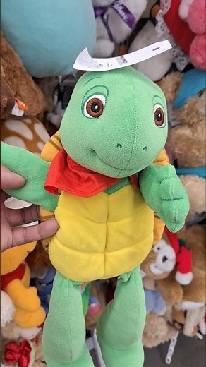 Mighty Mojo Toys Franklin The Turtle Plush plushy collectible toy item #goldhunter137