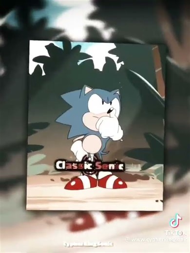 Classic sonic vs kid Goku #Who stronger let me know in the comments (please watch till the end