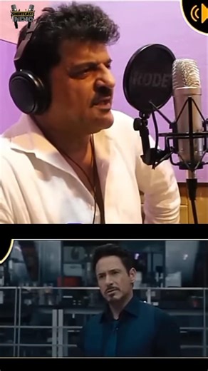 iron man voice artist 😱|MUST WATCH| #marvel #avengers #shorts #trending