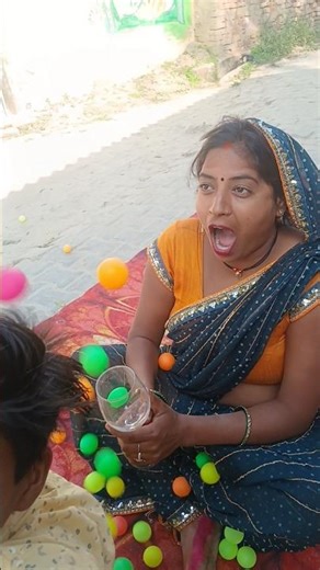 amezing malti colour boll purning family challenge ✅#shorts #game