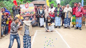 🛑 CAN THEY DO IT? The Ultimate Marble Challenge! 🛑 Welcome back to Al Gaming Fun! Today, we’re bringing you something truly unique. We challenged the village elders to an Impossible Marble Ball Game, and the results were absolutely hilarious! 😂 Will experience beat the odds, or is this challenge just too difficult? The stakes are high, the competition is fierce, and the prize is a brand-new Super Soft Blanket! 🏆🎁 Watch until the end to see who takes home the win and who gets left in the dus