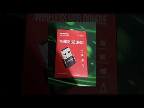 mpow wireless bluetooth usb dongle 5.0 bh456a