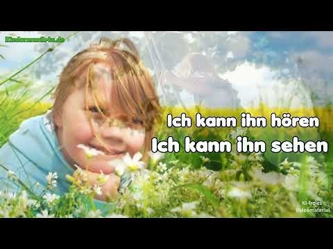 Der Frühling kommt so wunderschön - TEXT Video 🌼 Kinderlieder Frühlingslieder zum Mitsingen 🎵
