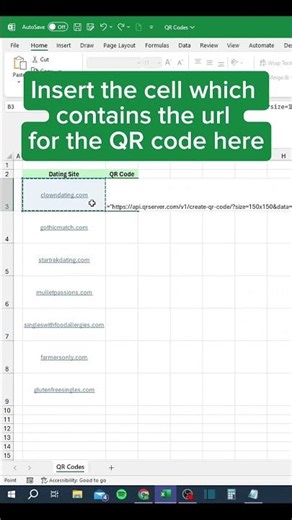 How to create QR Codes in Excel‼️ #excel