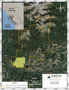 Aurwest Resources Acquires and Consolidates 100% Interest in Stars Porphyry Copper Property