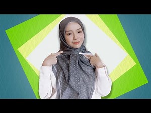 4 TUTORIAL HIJAB SEGIEMPAT RAPI DAN MUDAH DI BENTUK #hijabsegiempat #tutorialhijabsegiempat