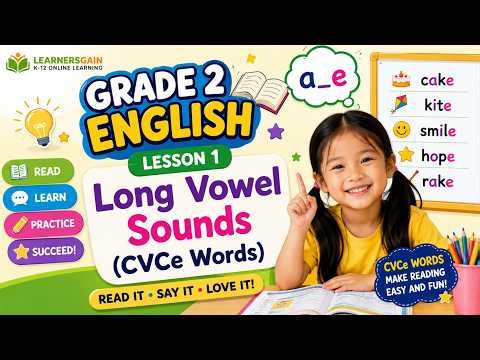 Long Vowel Sounds Discovering CVCe Words!
