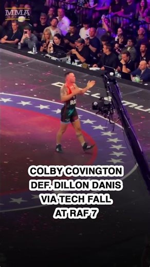 Colby Covington TECH FALLS Dillon Danis at RAF 07 in Tampa | MMA Fighting