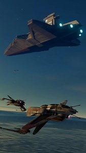 7.2K views · 13 reactions | Mon Cala: The Clone Wars. Arc-170 republic ships soaring across the ocean! This is an older Blender project I whipped up quickly. Now, I'm itching to create a proper ocean scene with effects and splashes etc! With new tools like LiquiGen, I think I'll give Unreal Engine a shot!! To think this is two years ago almost. #starwars #clonewars #theclonewars #blender #moncalamari | venture.pictures | Facebook