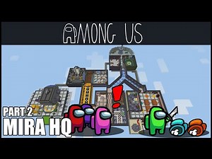 How To Build MIRA HQ From Among Us in Minecraft - Part 2