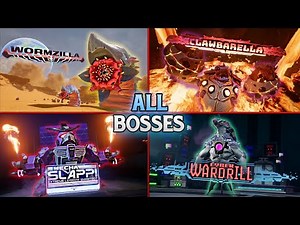 ALL 4 BOSSES in Revenge of the Savage Planet – Full Battle Showcase!