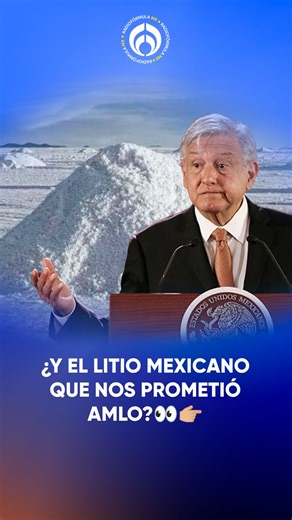 ¿Dónde está ese 'oro blanco' que tanto se presumió?👀 Aunque en su momento AMLO aseguró que México tiene suficiente litio para explotar, la realidad es que aprovechar este recurso no es tan fácil como se dijo. 🙃👉 | Radio Fórmula