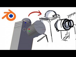 UTILISER LA 3D POUR SES ILLUSTRATIONS 2D | Tutoriel Blender pour débutant