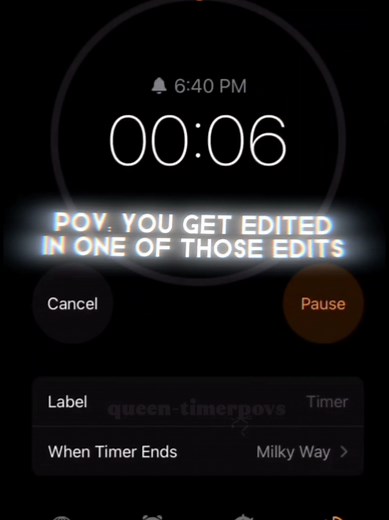 Engaging POV Timer Countdown Edits