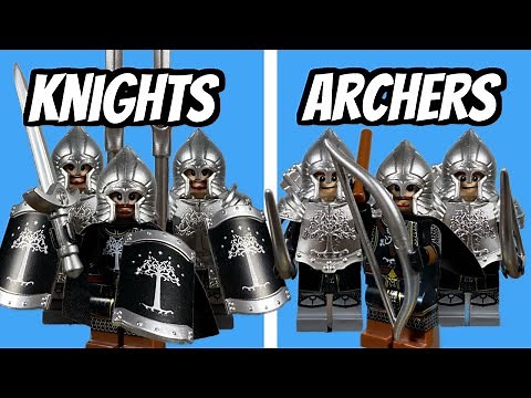 I Made a Lego Gondor Army