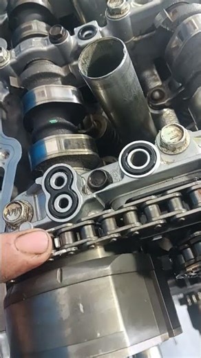 Toyota land cruser 3UR ENGINE timing chain ⛓️ Marks #automobile