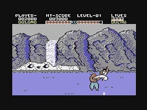 Yie Ar Kung-Fu (C64 Longplay)