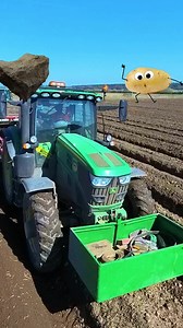 894K views · 6.1K reactions | John Deere tractor working in the field destoning for potato planting #destoning #johndeeretractor #tractorworking | Pro Horizon Farming Content | Facebook