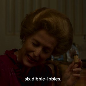 I had second-hand embarrassment watching this scene between the royal family and Margaret Thatcher in 📺: The Crown. | Netflix