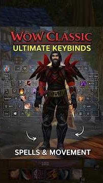 Keybind & Movement Guide - Tastaturbelegung / World of Warcraft Classic #wow #Hc