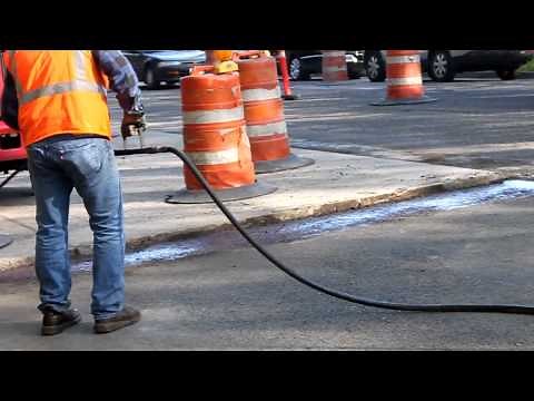 Applying Tack Coat By Hand