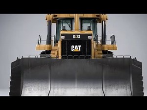 The 2025 CAT D13 Bulldozer Is a MONSTER — Nothing Can Stop It!🔥