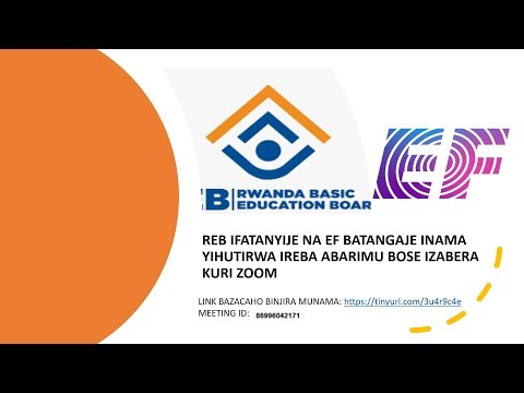 REB Itangaje Inama Yihutirwa kubarimu barebwa na English Proficency Training!