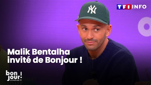 L'interview décalée de Malik Bentalha dans Bonjour ! La matinale TF1 ⤵️ | TF1 INFO