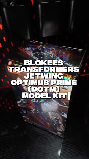 @Blokees Transformers CLASSIC CLASS 21 Jetwing Optimus Prime Model Kit Unboxing #blokees