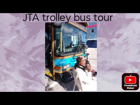 A tour inside a trolley bus ❤️