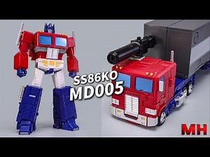 Transformers MD005 KO SS86 Optimus Prime energon universe OP Transformation.