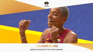 Feliz cumpleaños a la reina del triple salto 🎂🇻🇪 Yulimar Rojas #AthleticsAwards | World Athletics