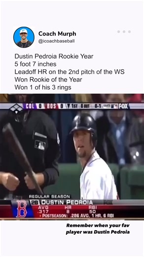 4.8K views · 33 reactions | Every single kid at the LLWS in 2010 had him as their fav #baseball #mlb #redsox #worldseries | Coach Murph | Facebook