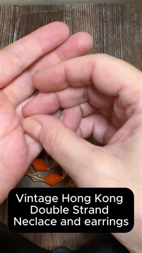 Dirty30 Vintage on Instagram: "During the 1950s–1960s, Hong Kong became a key production hub for Western costume jewelry brands. Lightweight molded plastics like Lucite and polystyrene were used to imitate glass, creating colorful, affordable designs for the booming postwar market. This set’s faceted “cut crystal” effect and saturated color are typical of the export jewelry that defined Hong Kong’s reputation for quality mass-market pieces during the era. #dirty30vintage #vintagestyle #vintageje