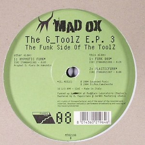 Madox - The G_ToolZ E.P. 3 The Funk Side Of The ToolZ