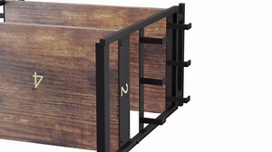 Coffee Bar Organizer, 3 Tier Coffee Station Organizer for Countertop, Mug Cup Holder Stand with 12 Hooks, with K Cup Storage Drawer, Tea Organizers Accessories for Home Office