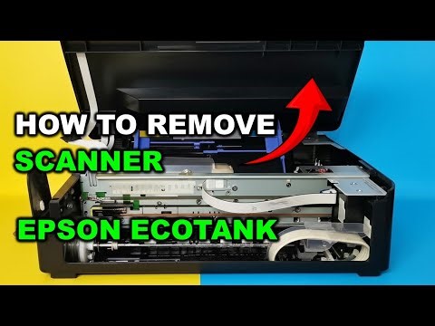 Epson EcoTank Scanner Removal – Safe Step-by-Step Guide (ET-2400, ET-2860, L3250, & Similar Models)