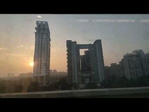Sector 51 से Knowledge Park 2 तक का सफर by Metro | Greater Noida | Time-Lapse video | New Vlog