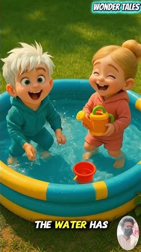 She splashed water on me again?! 😂💦