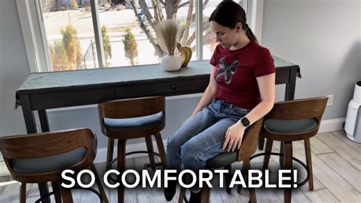 Watch Stylish & Comfortable Counter Stools You NEED for Your Kitchen! on Amazon Live
