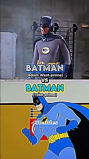 Batman (Adam West) vs Batman (1968)