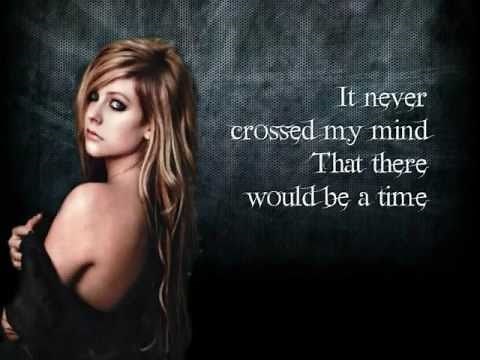 Avril Lavigne- Remember When Lyrics