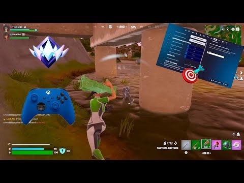 BEST Controller Settings For Fortnite RELOAD "Zero Build" (PS5/XBOX/PC/PS4)