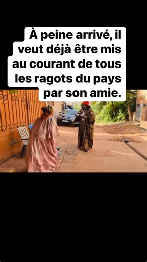 3.6K views · 55 reactions | #Claba: :Dans son numéro intitulé N’gna, Claba revient tout droit des États-Unis et, à peine arrivé, il veut déjà être mis au courant de tous les ragots du pays par son amie. | KayesBaMusic | Facebook